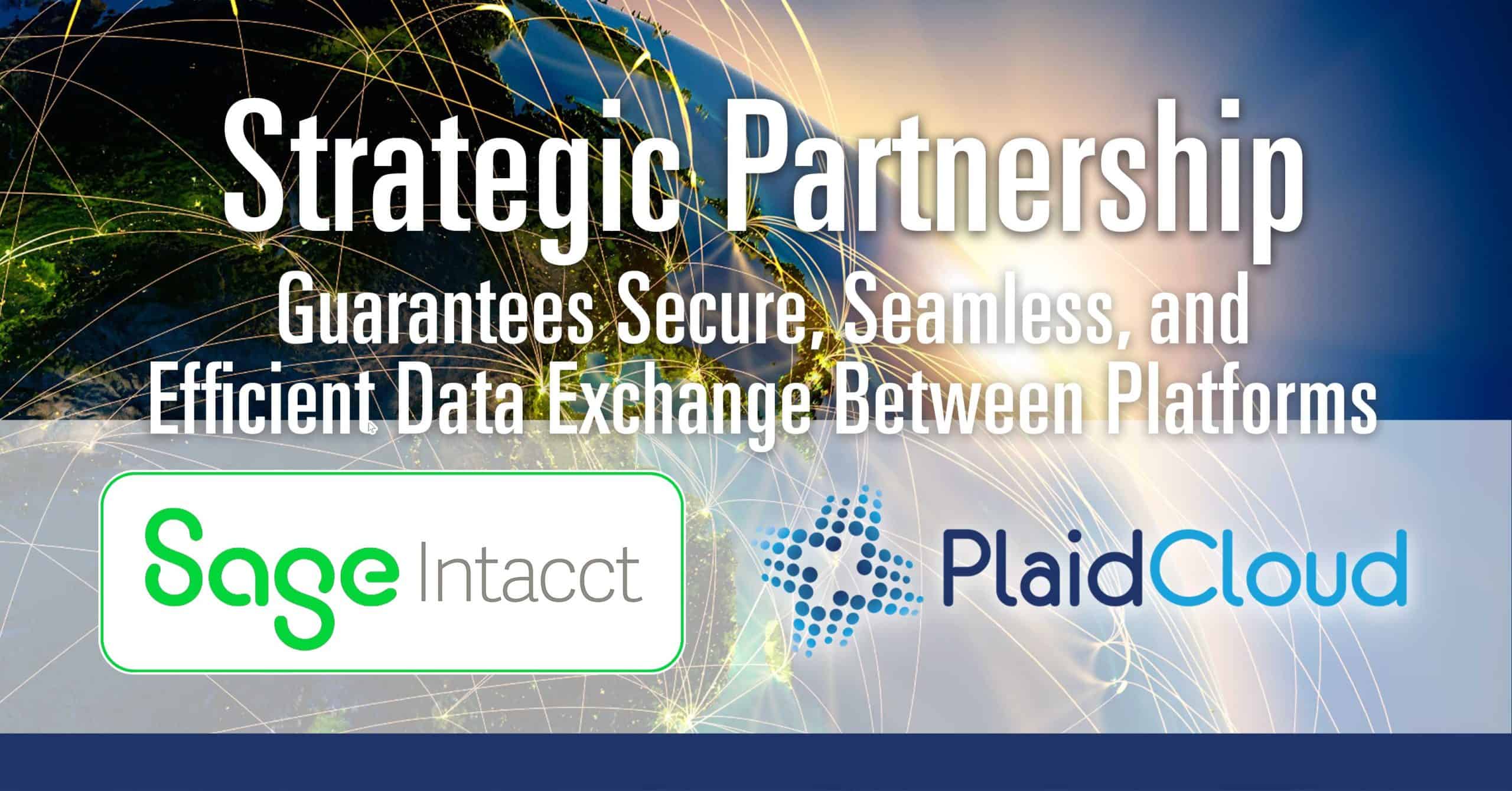 PlaidCloud Forms Strategic Partnership with Sage Intacct and Earns REST/XML Integration Certification