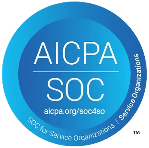 AICPA SOC 2 Type 2 certification seal
