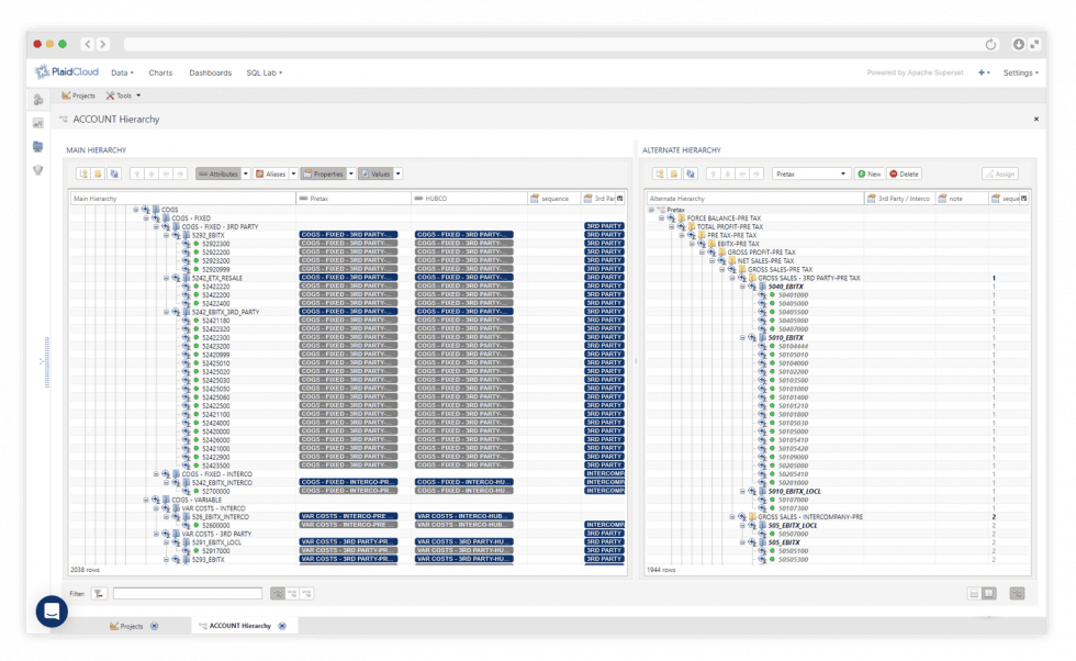 Built-in flexibility configuration