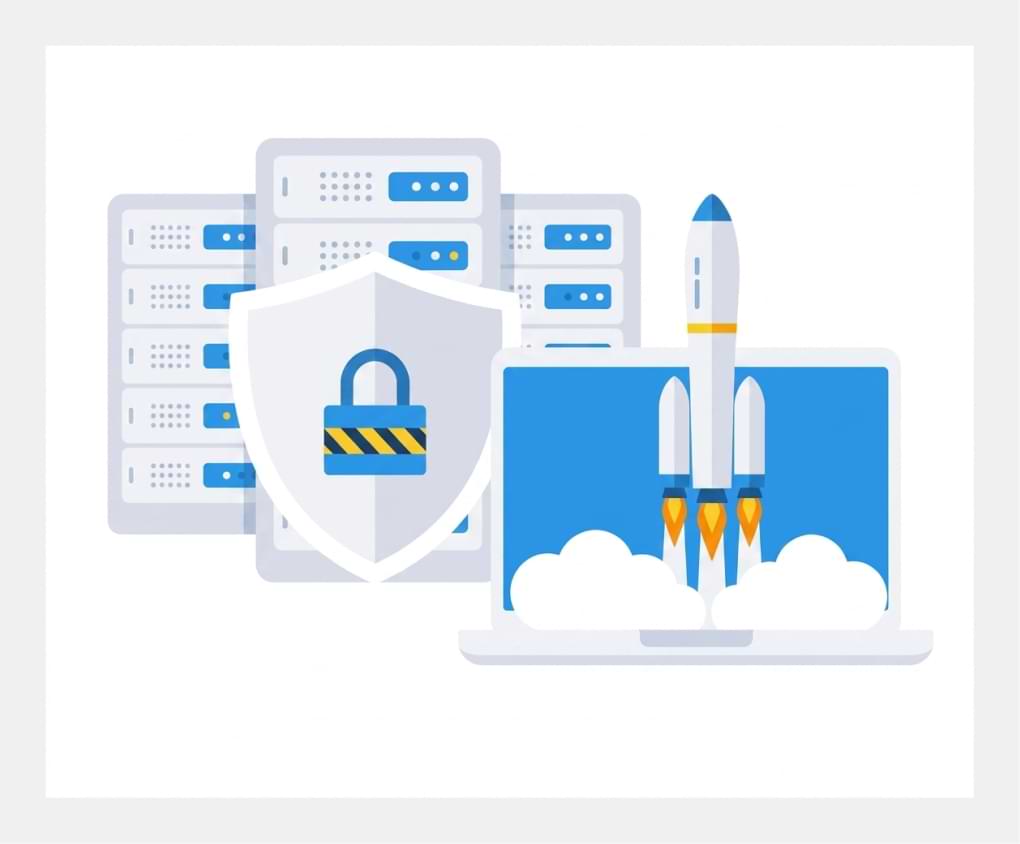 Enterprise data infrastructure illustration