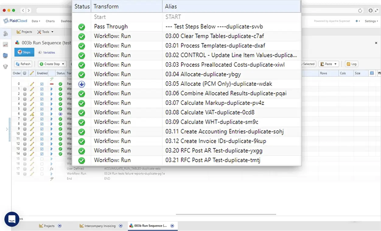 PlaidCloud workflow editor